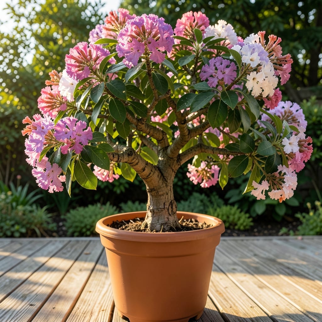 Crepe Myrtle in Pot