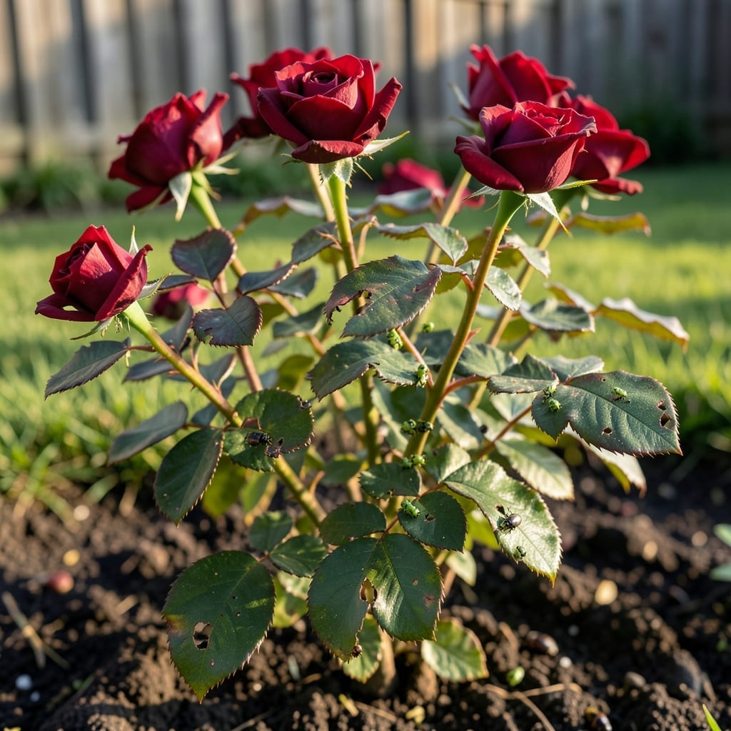 Rose Leaves Eaten: Safe Identification And Immediate Actions Rose Leaves Eaten: Safe Identification And Immediate Actions