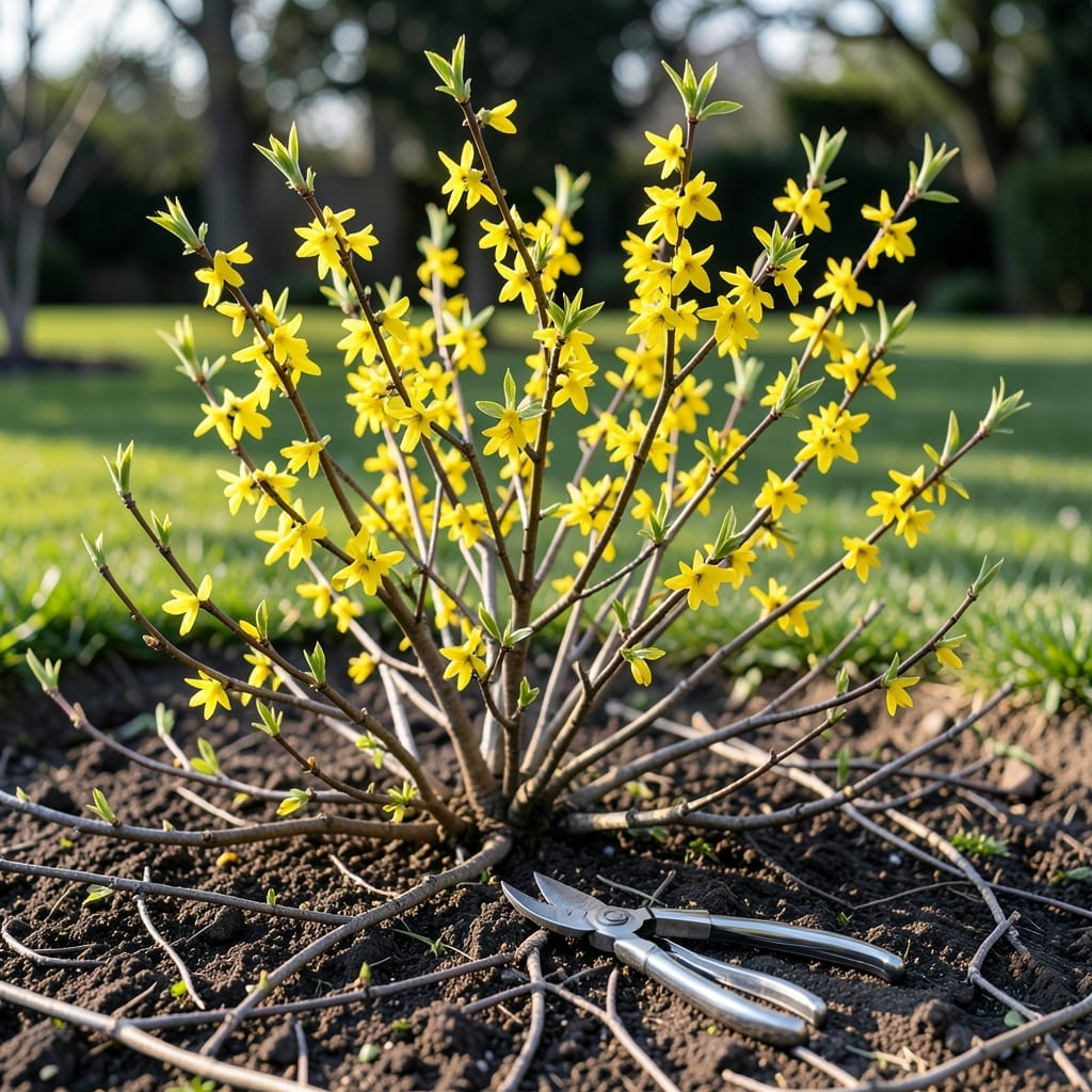 Best Time to Trim Forsythia: Post-Bloom Pruning for Next Year's Flowers