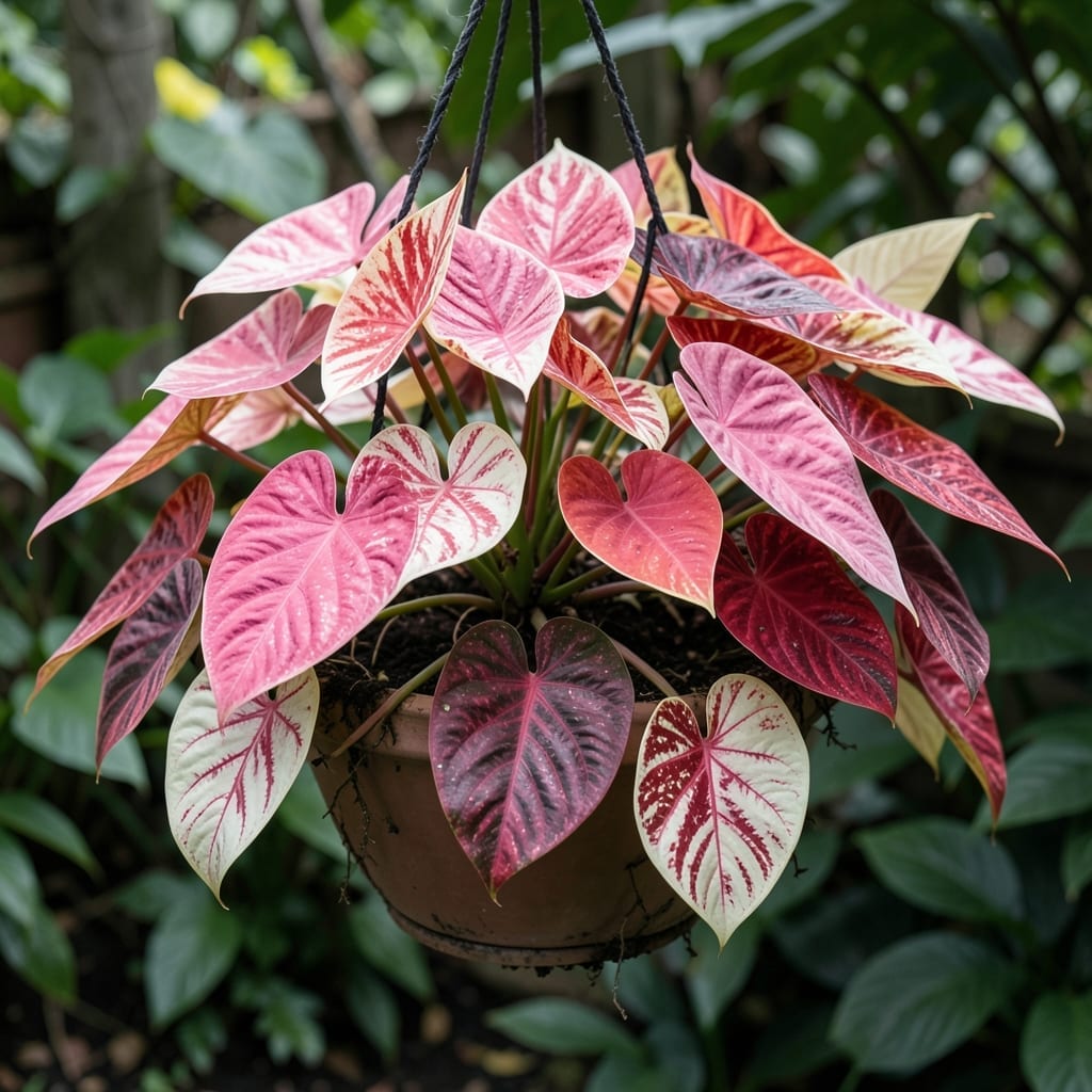 Caladium Heart to Heart