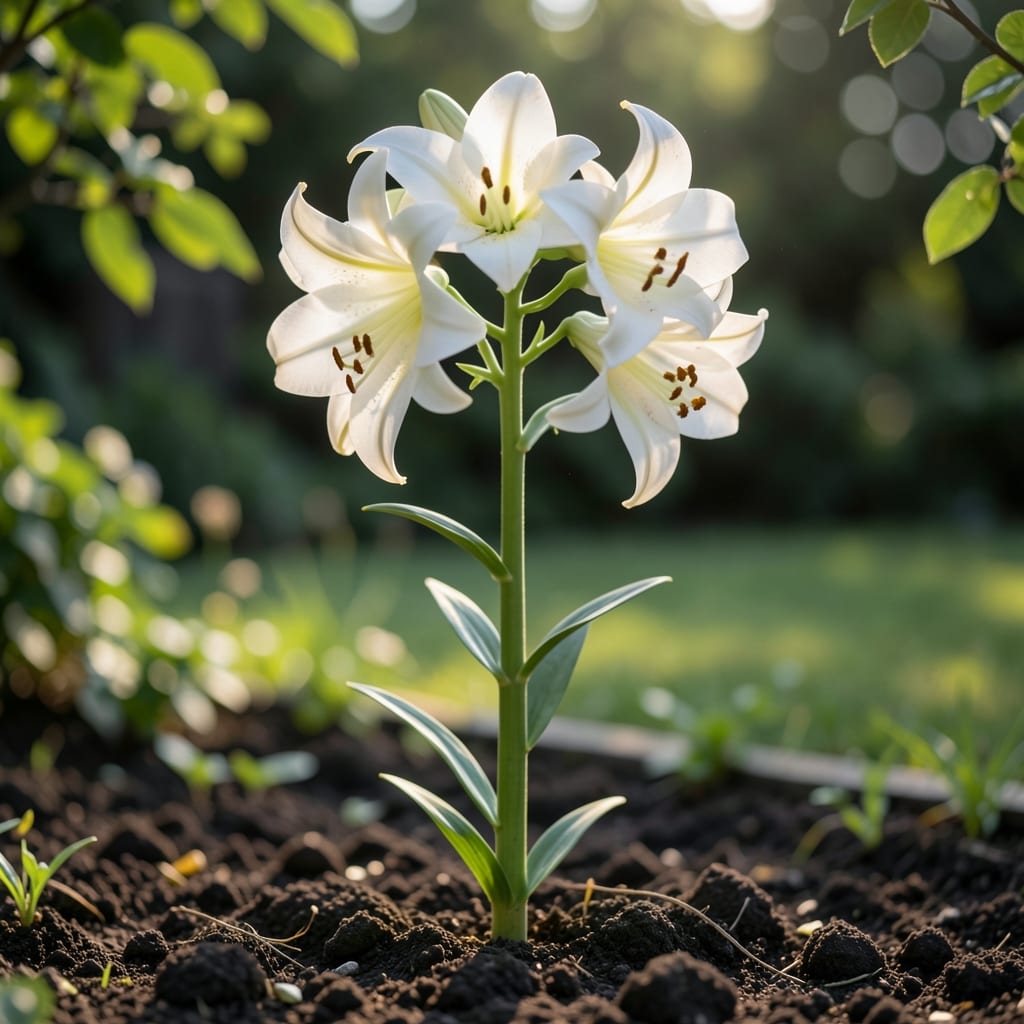 Lily With No Leaves: Possible Causes and Plant Revival Steps