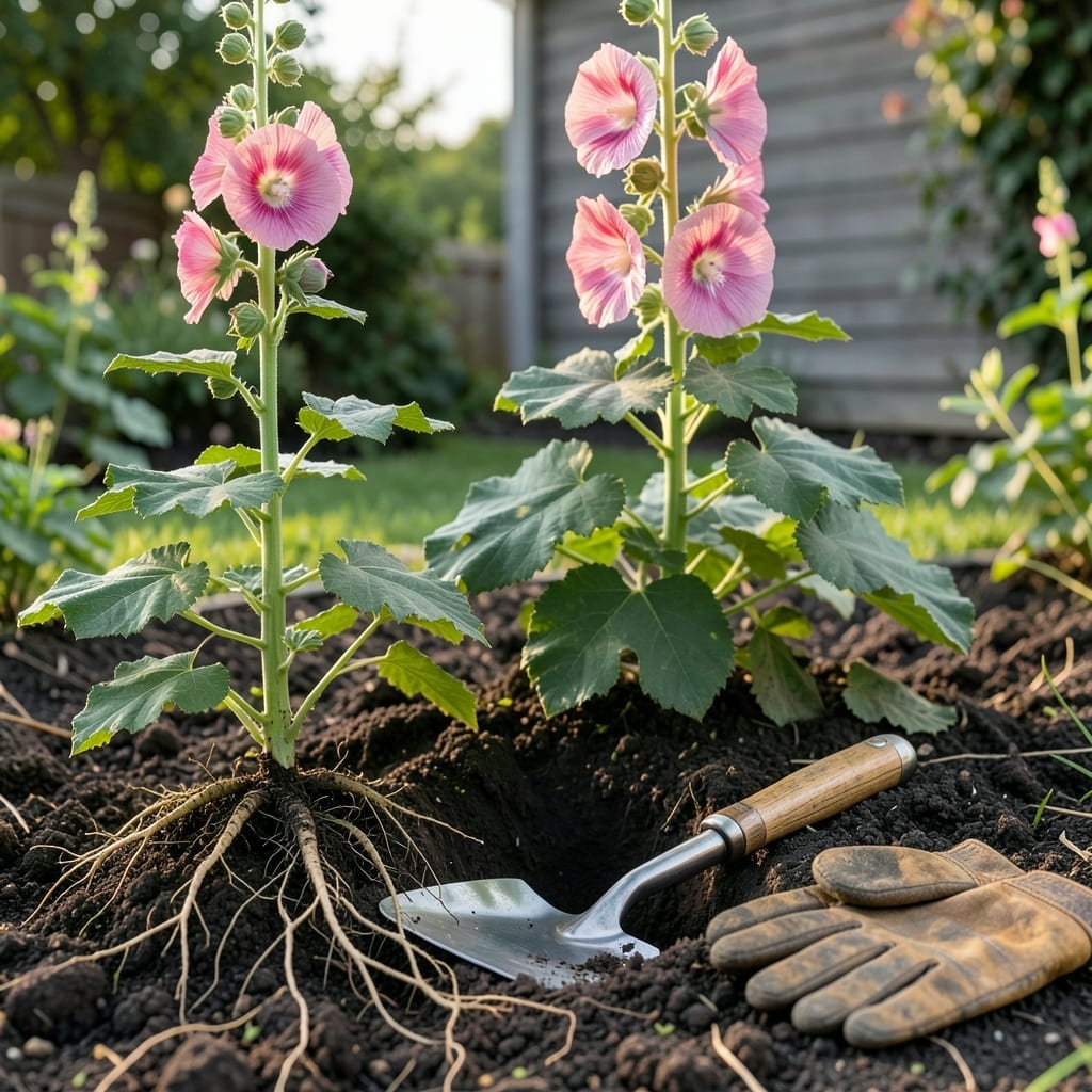 How to Plant Hollyhock Roots: Step by Step for Healthy Growth