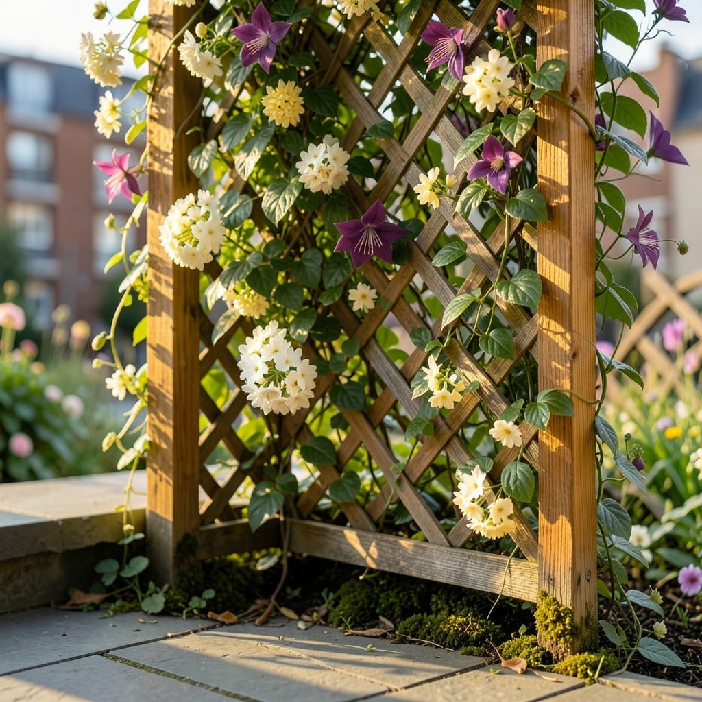 Hidden Corner Trellis Nook