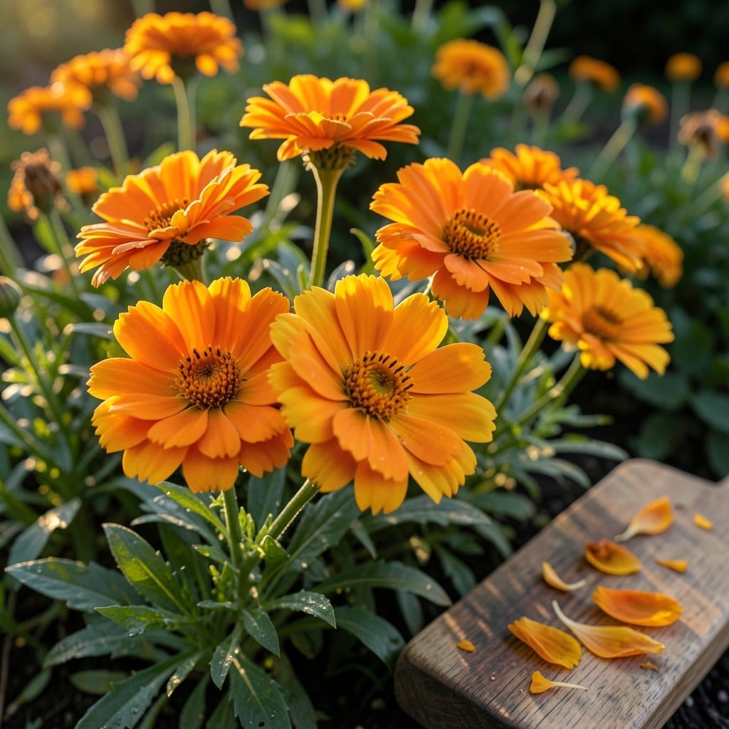 Calendula for Edible Petals