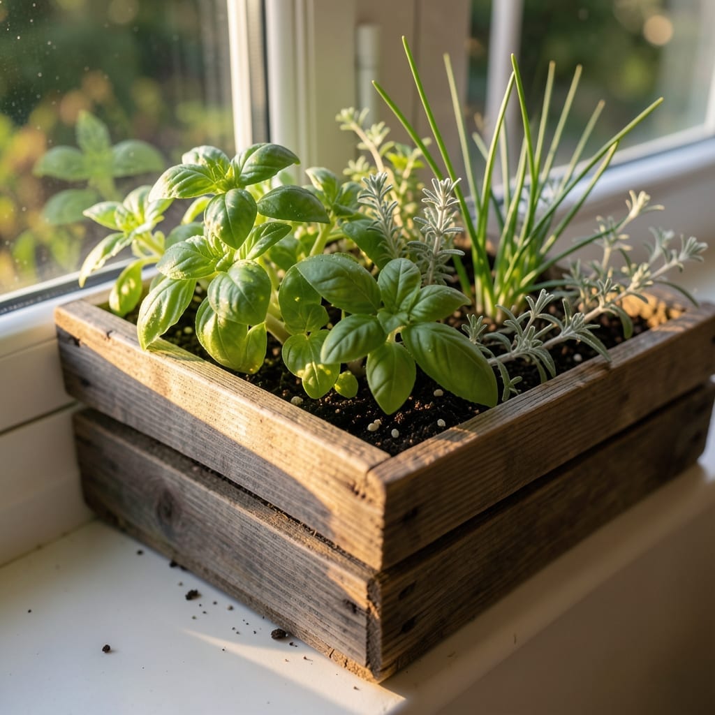 Window Box Herb Garden