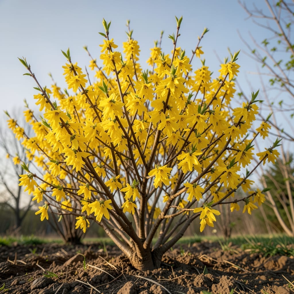 Forsythia for Early Spring Color