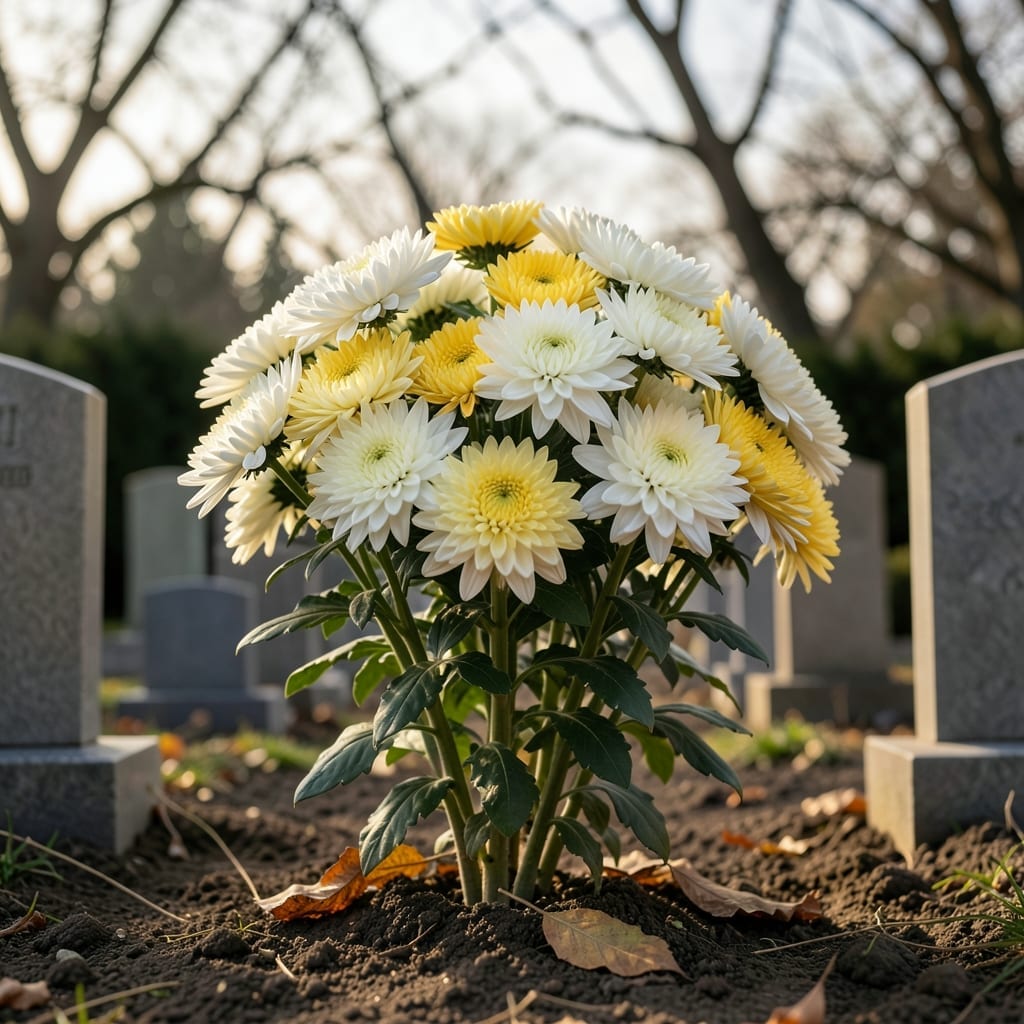 Chrysanthemums for Mourning
