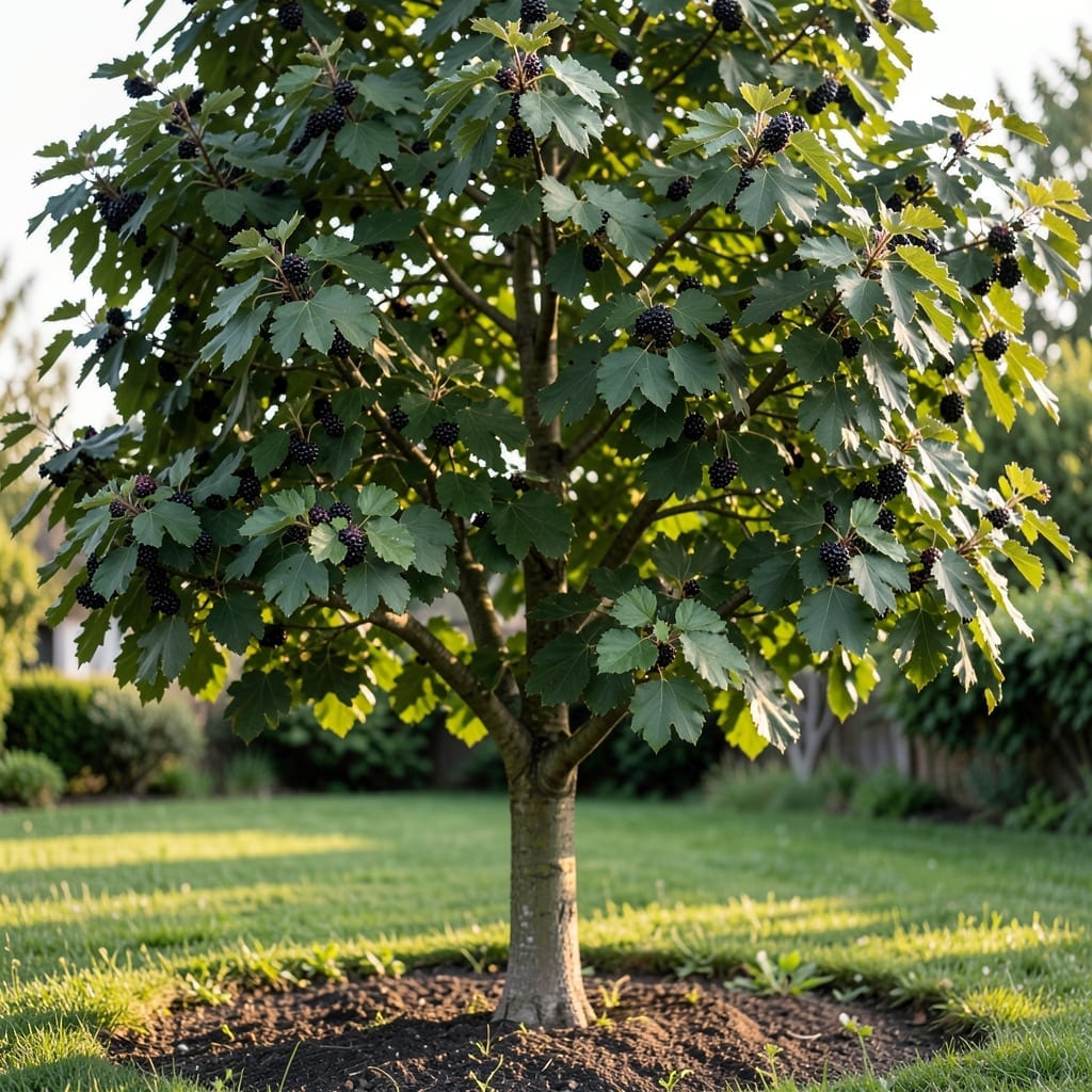 Full Grown Mulberry Tree: Care and Harvesting Guide