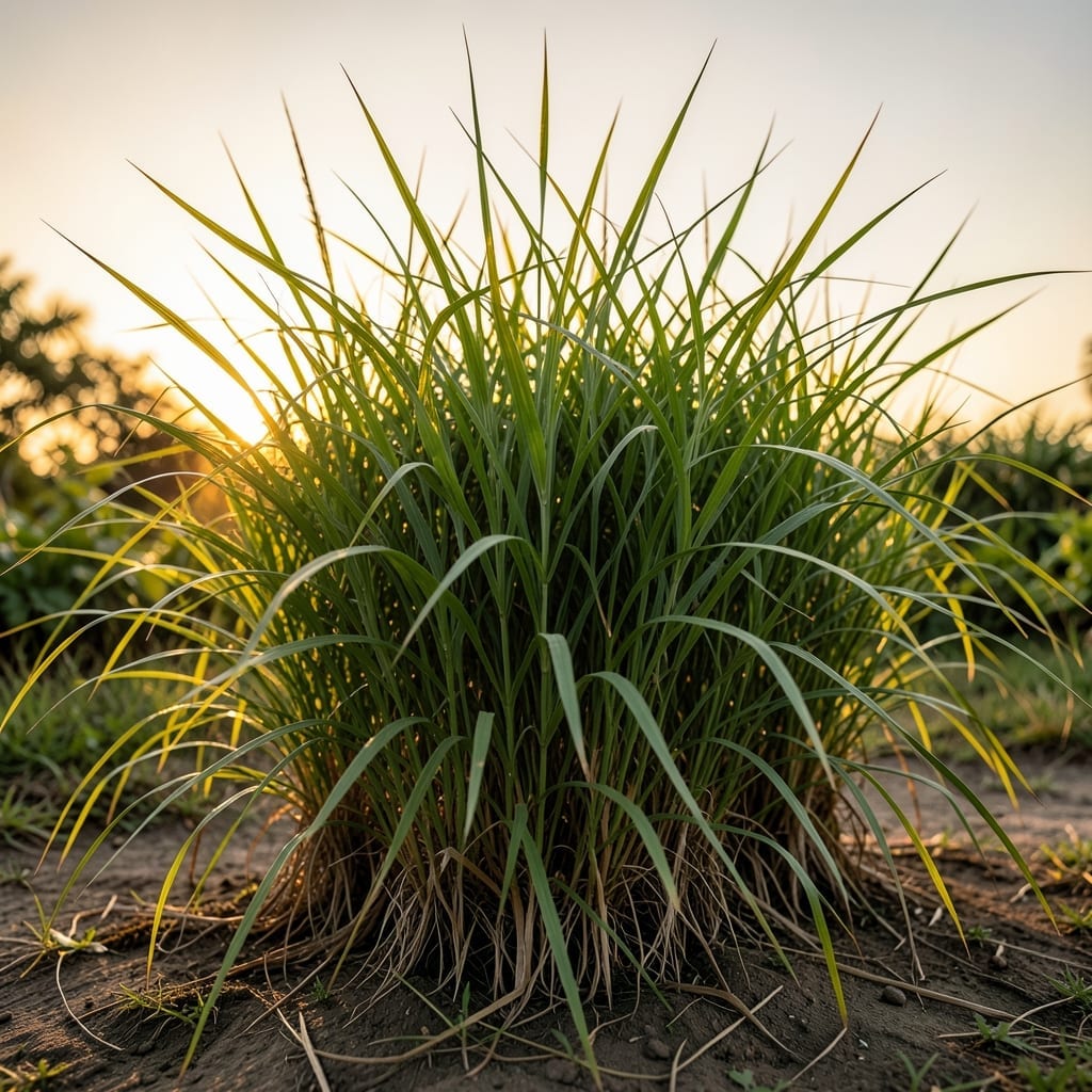 Citronella Grass for Mosquito Defense