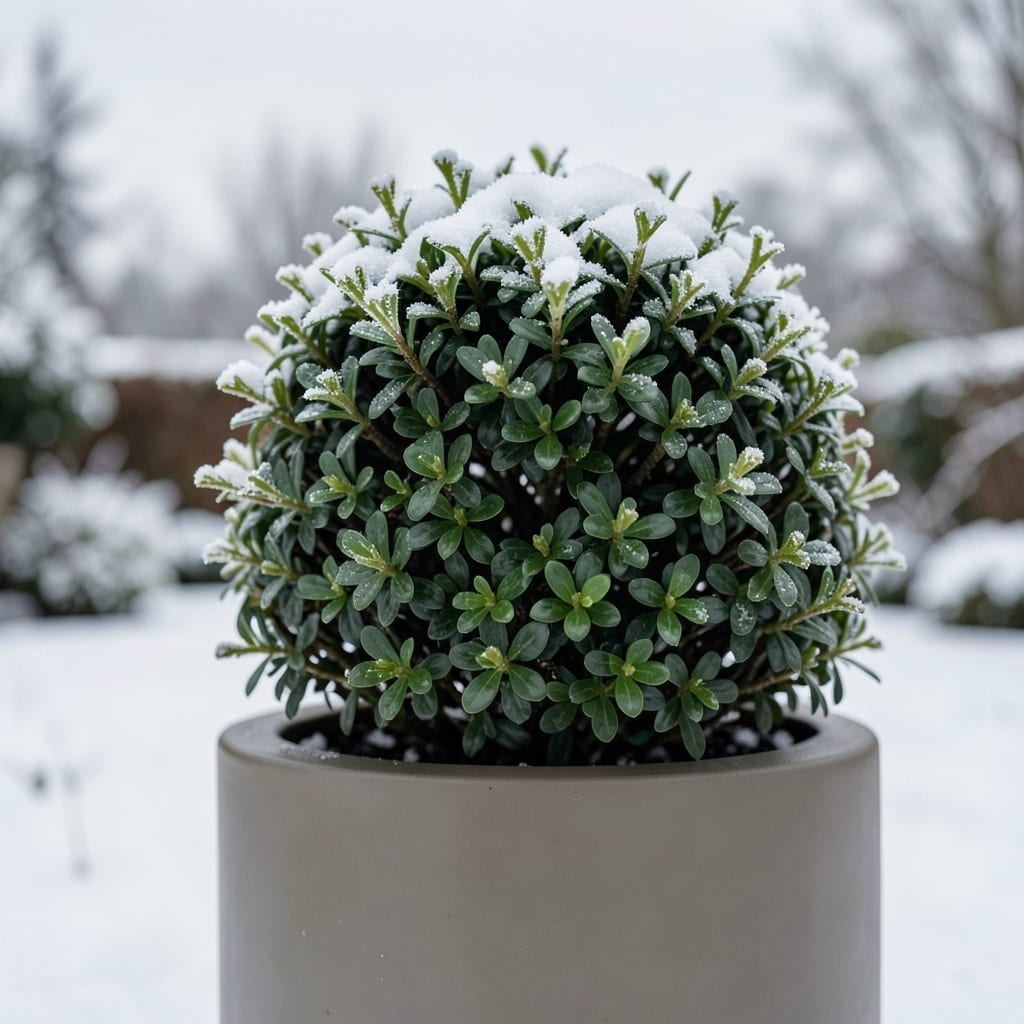 Evergreen Boxwood for Structure