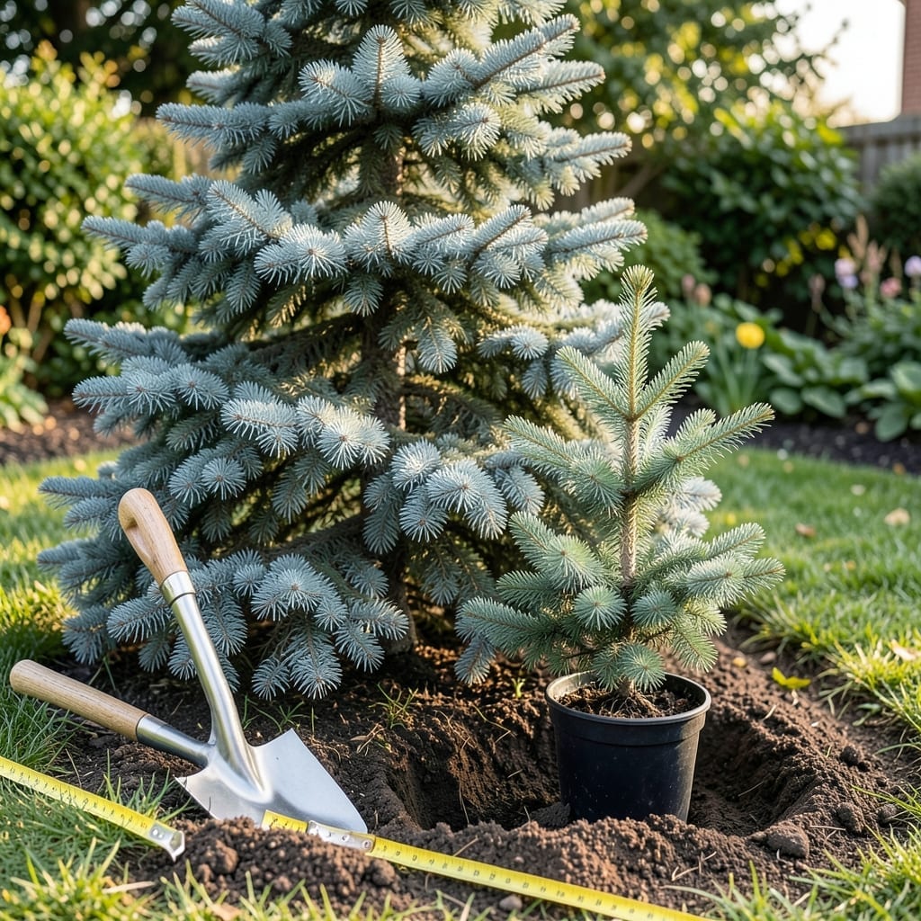 How to Plant Blue Spruce: Ideal Spacing for Healthy Growth