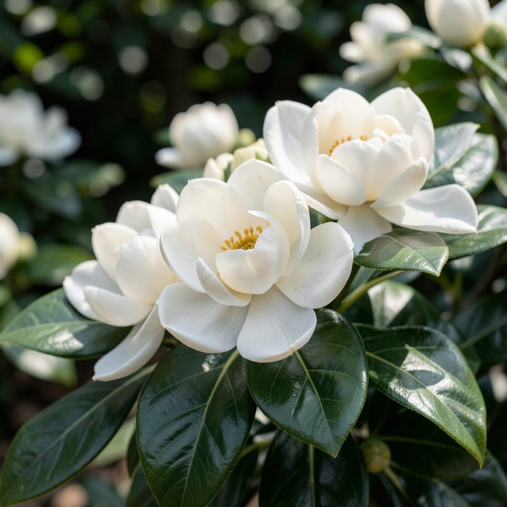 Delicate Gardenia Blooms