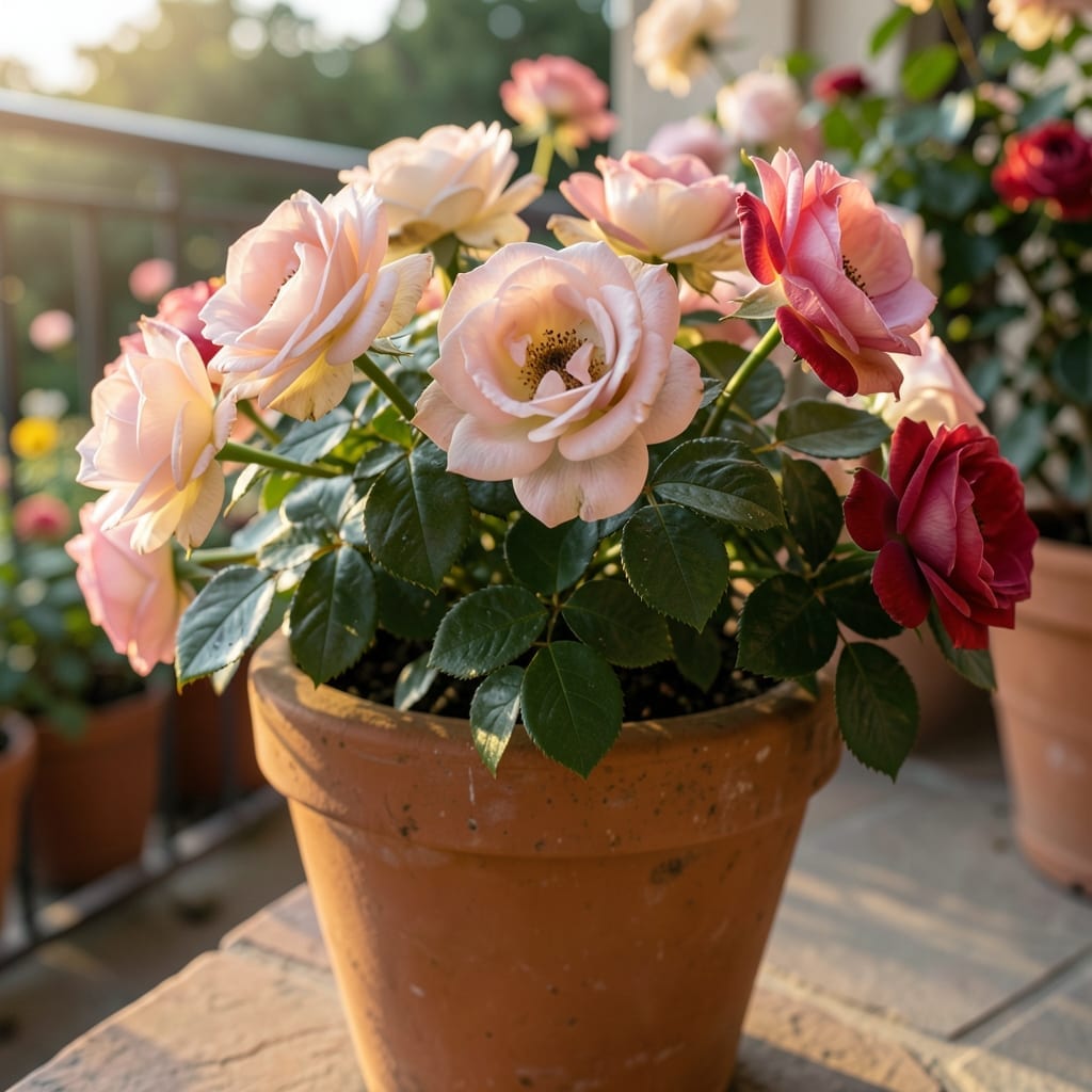 Patio Rose Bushes
