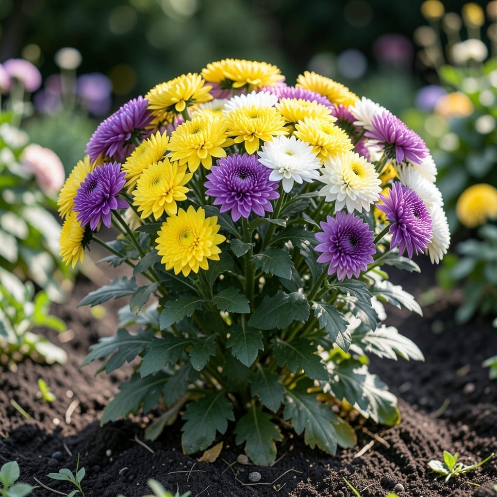 Do Mums Need Sunlight or Shade: Ideal Conditions for Vibrant Blooms