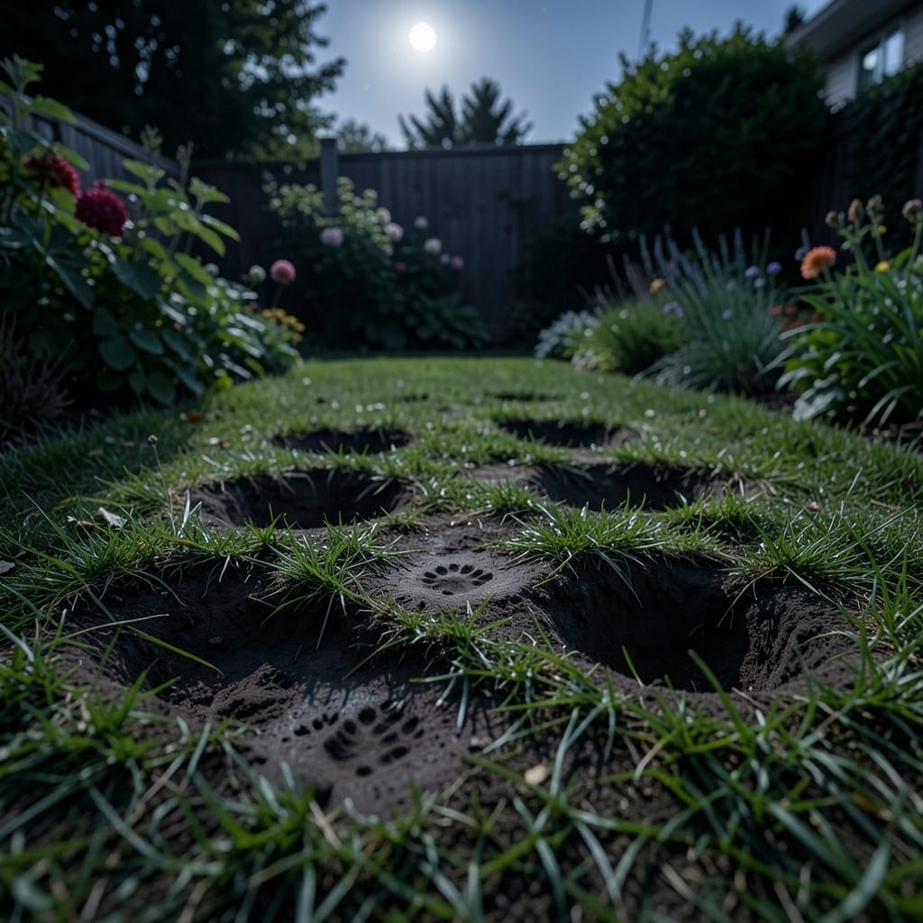 What Digs Holes in Yard at Night: Identify and Deter Nocturnal Pests What Digs Holes in Yard at Night: Identify and Deter Nocturnal Pests