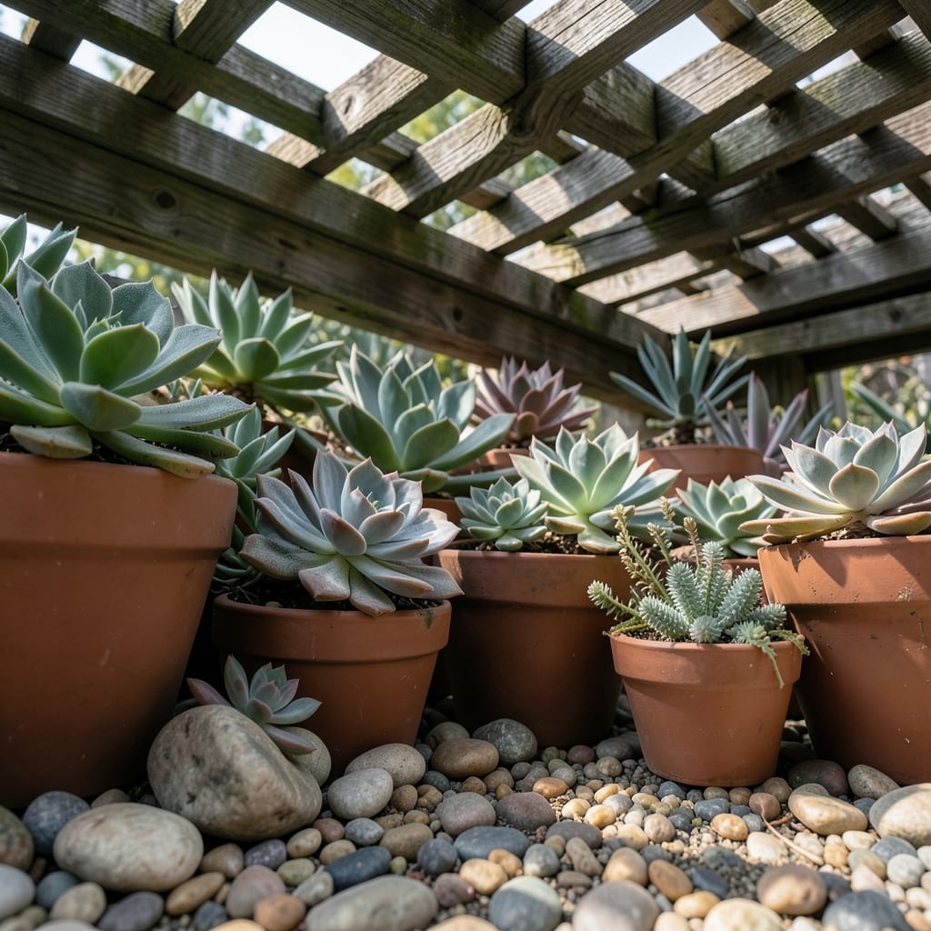 Drought-Tolerant Succulent Garden