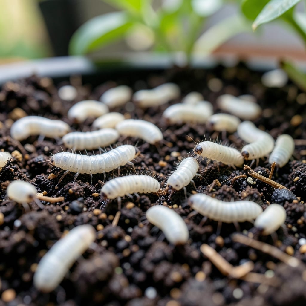 White Bugs In Soil: Identify And Eliminate Garden Pests Fast White Bugs In Soil: Identify And Eliminate Garden Pests Fast
