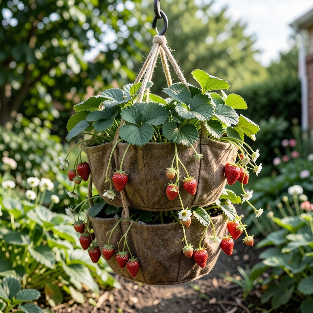 Hanging Strawberry Planter