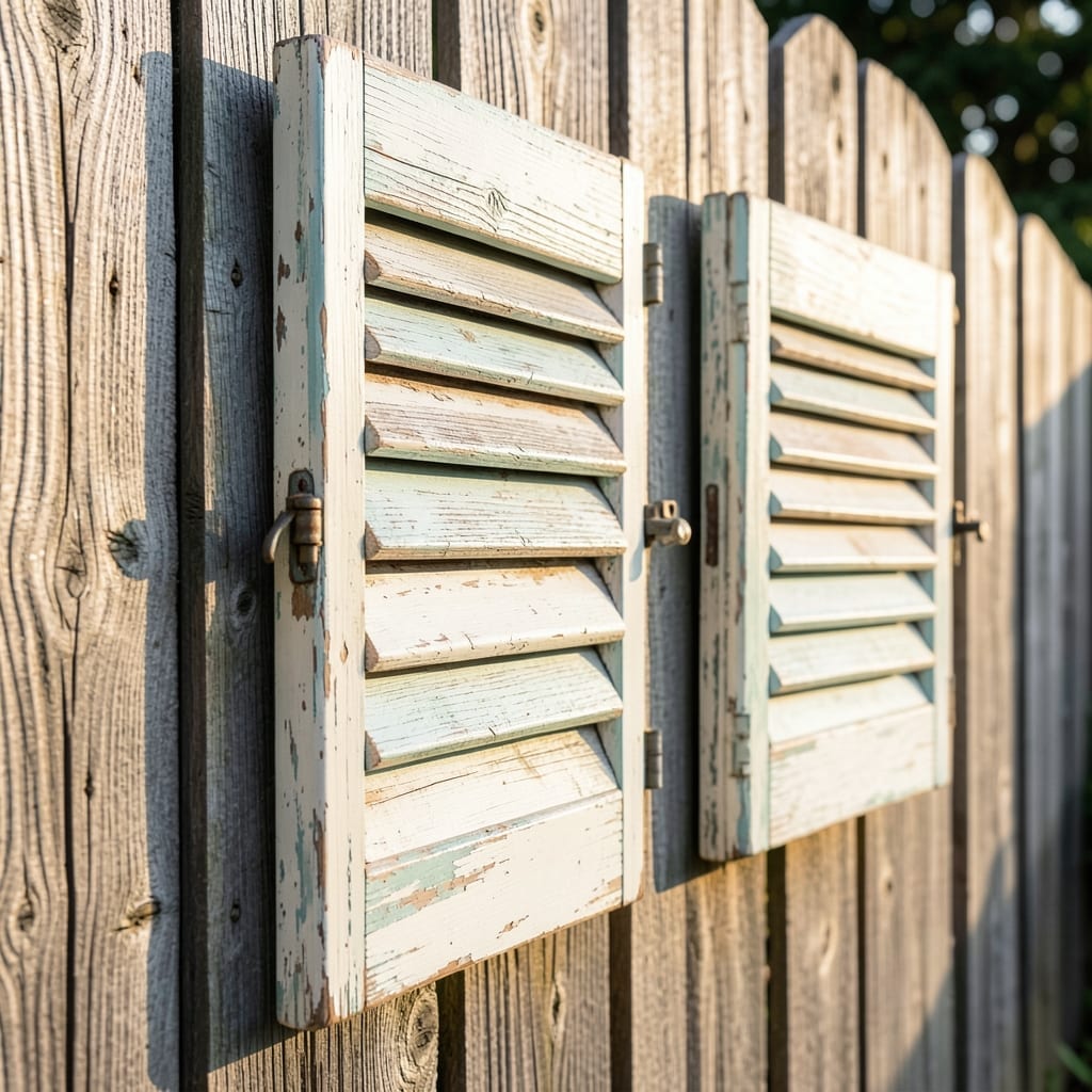 Rustic Wooden Shutters