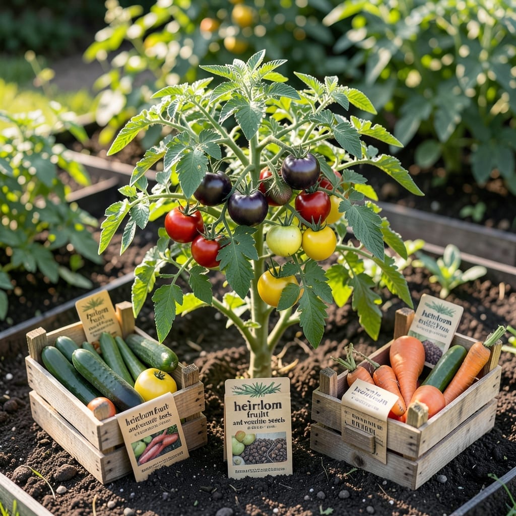 Heirloom Fruit and Vegetable Seeds: Non-GMO Bounty for Your Garden