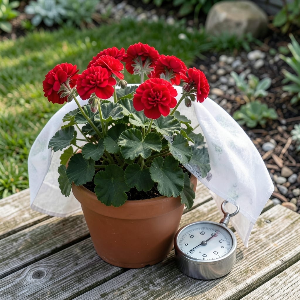 Low Temperature for Geraniums: Ideal Range for Healthy Growth
