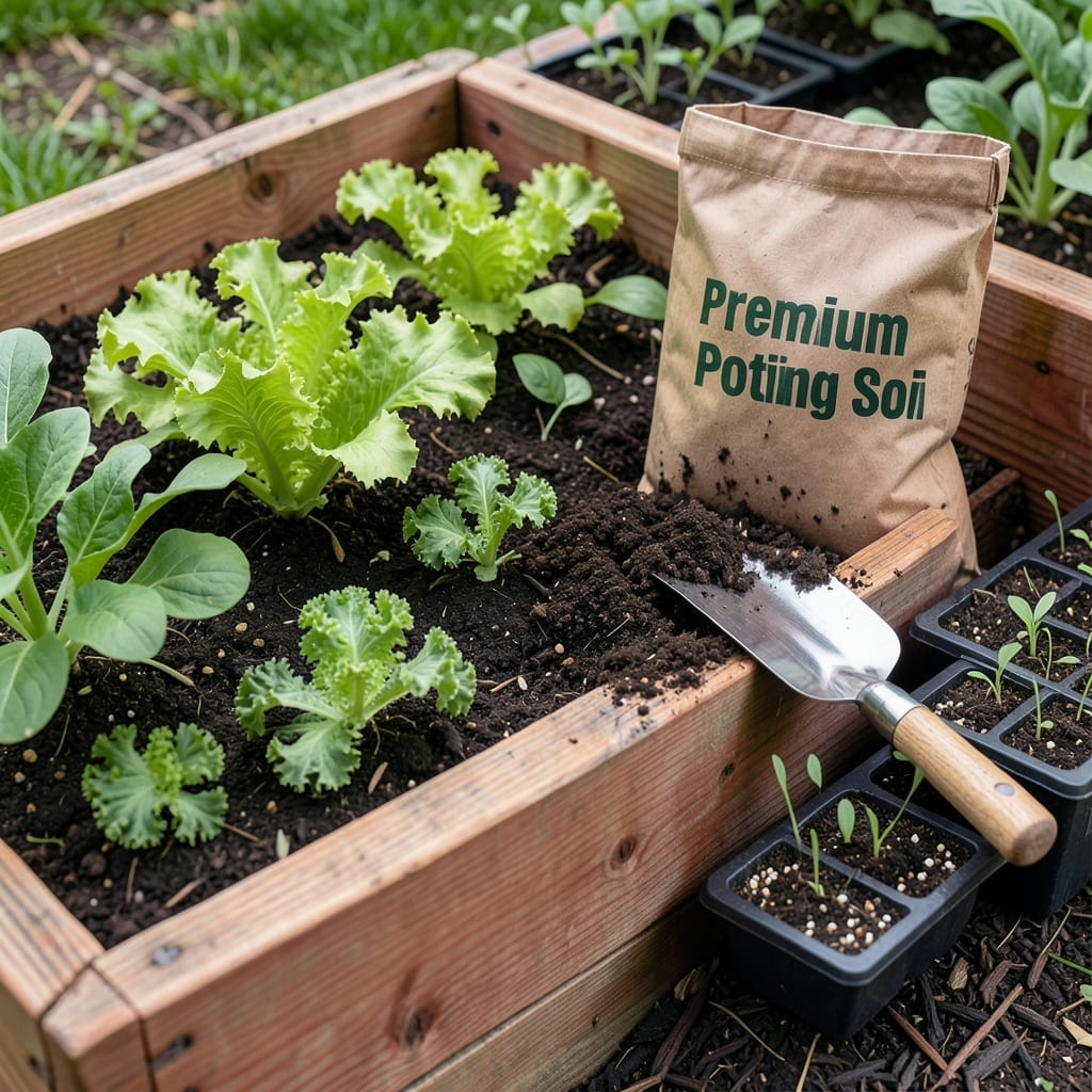 Potting Soil for Raised Beds: Perfect Mix for Thriving Plants