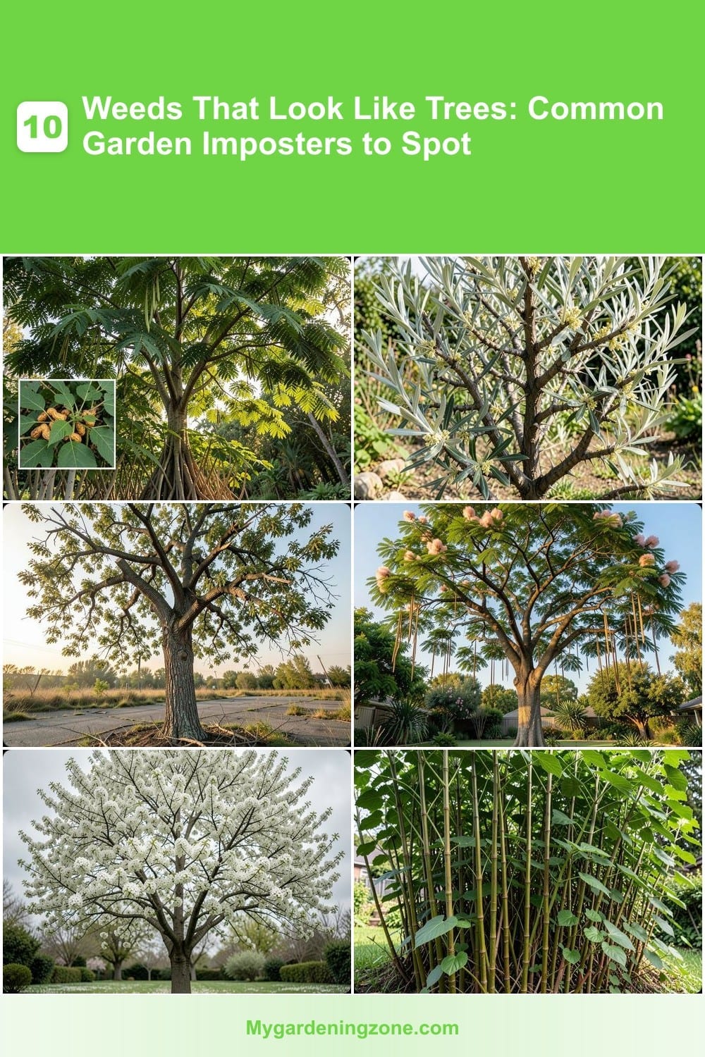 10 Weeds That Look Like Trees: Common Garden Imposters to Spot