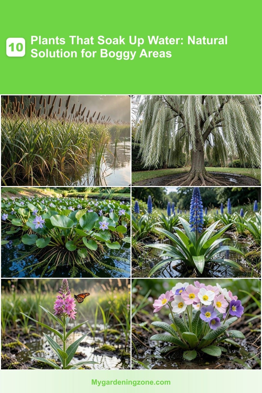10 Plants That Soak Up Water: Natural Solution for Boggy Areas