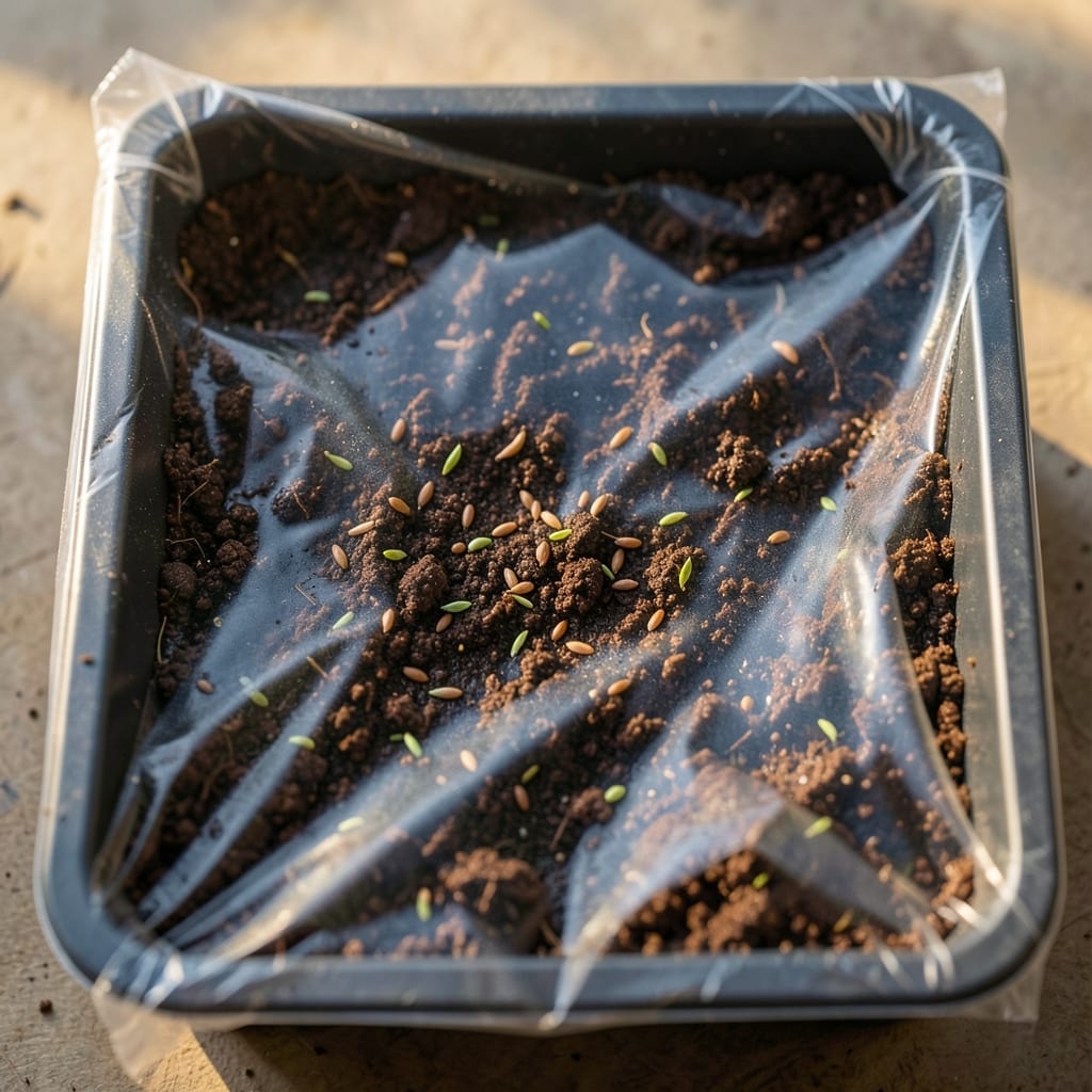 Using Plastic Wrap for Humidity