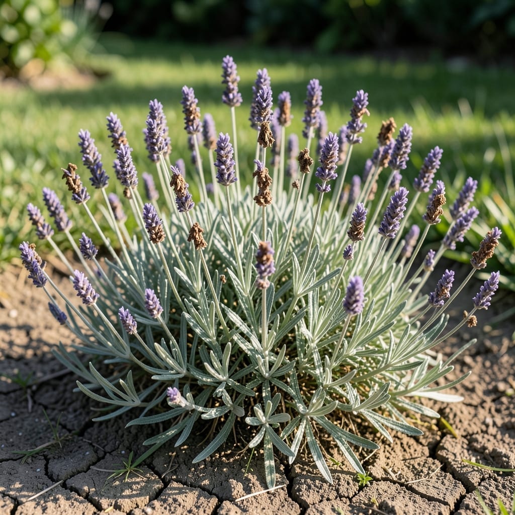 Overwatered Dead Lavender Plant: Root Rot Rescue and Revival Steps Overwatered Dead Lavender Plant: Root Rot Rescue and Revival Steps