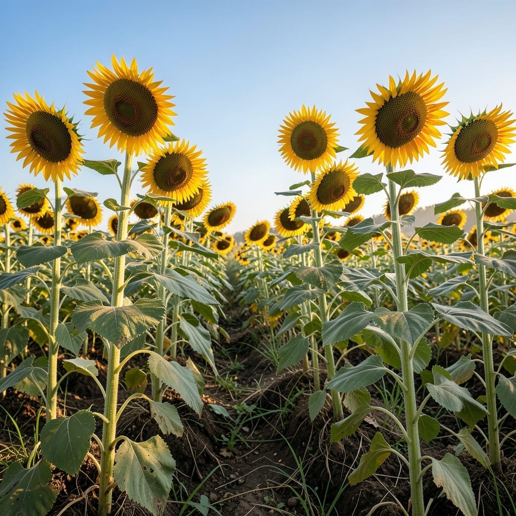 Sunflower for Height and Cover