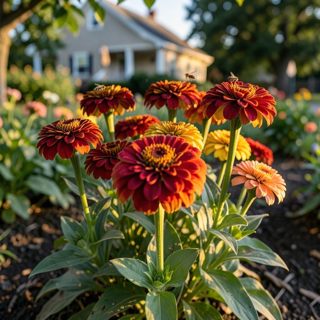 State Fair Zinnias