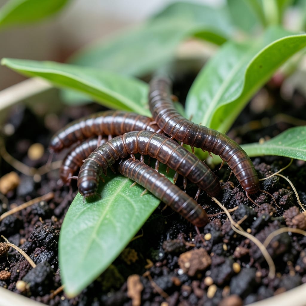 Millipedes in House Plant: Natural Removal for Healthy Foliage Millipedes in House Plant: Natural Removal for Healthy Foliage