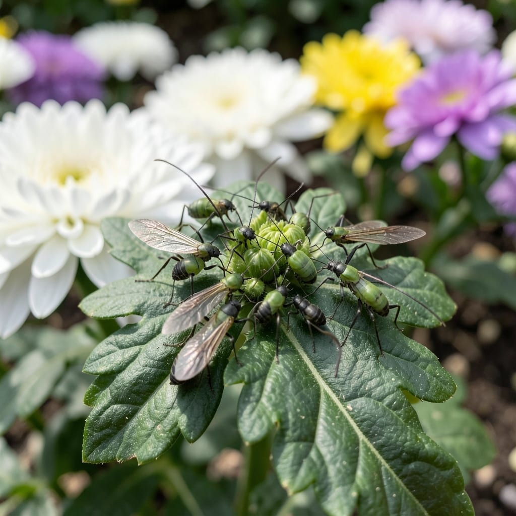 Aphids on Mums: Rapid Treatment for Vibrant Blooms