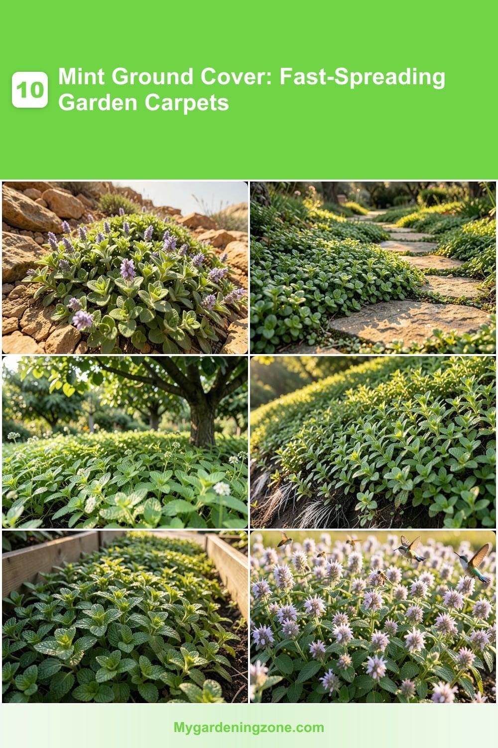 10 Mint Ground Cover: Fast-Spreading Garden Carpets 10 Mint Ground Cover: Fast-Spreading Garden Carpets