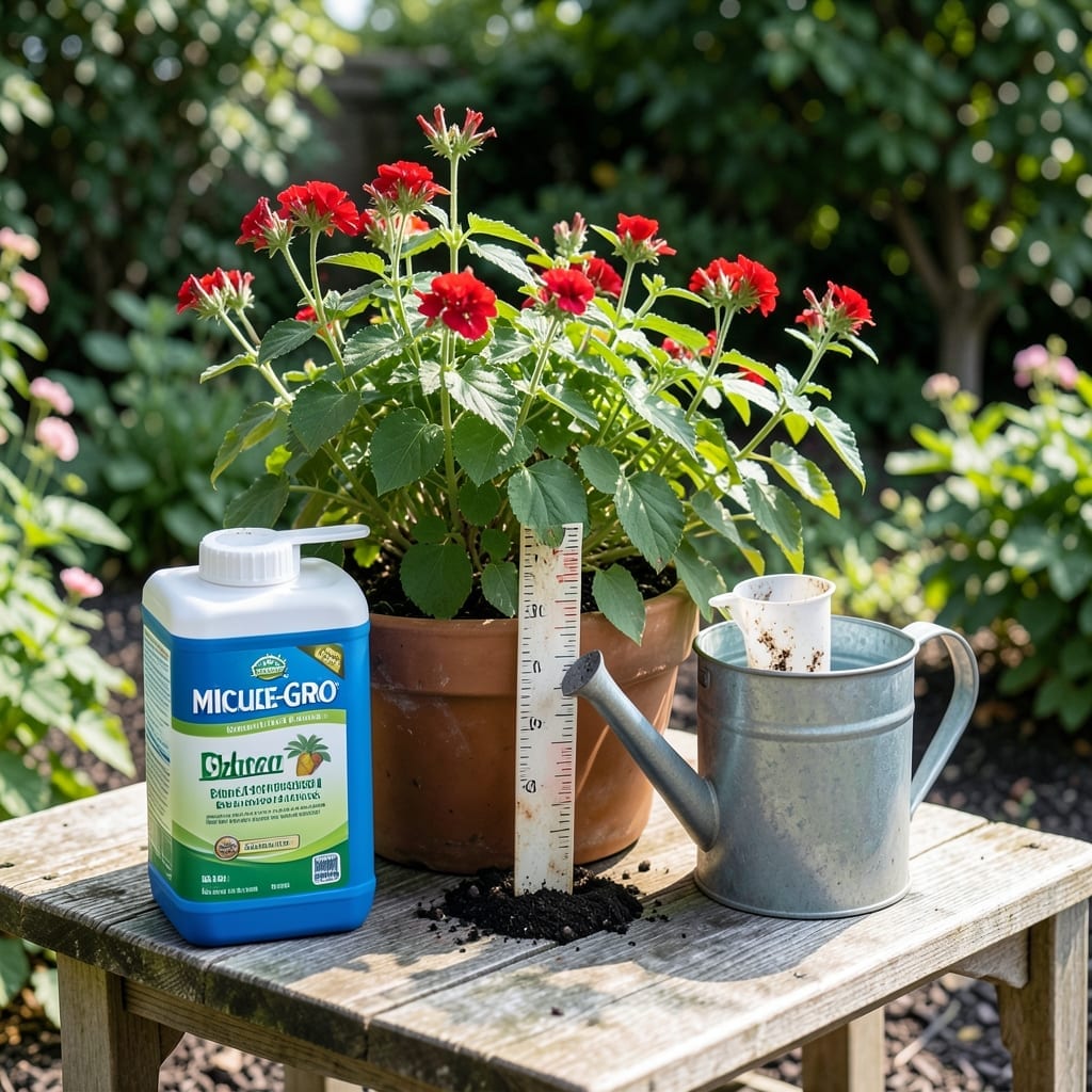 How Much Miracle Gro to a Gallon of Water: Exact Mixing Ratios