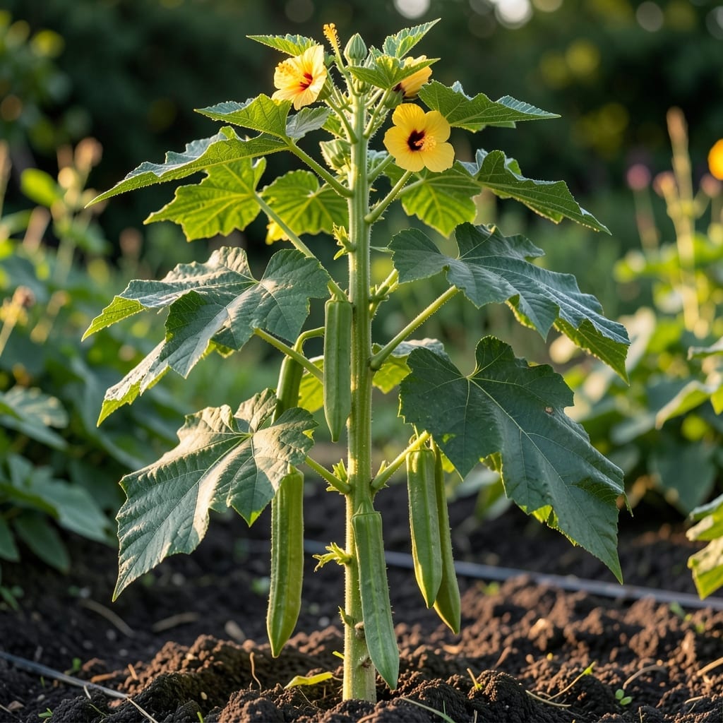 How Big Does Okra Get: Expected Height and Growth Timeline