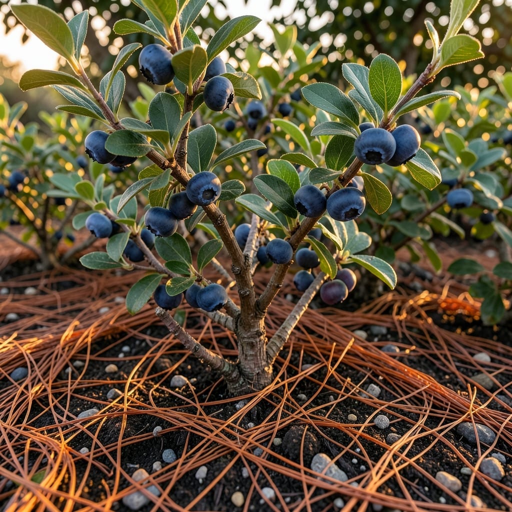 Blueberry Bushes for Antioxidant Richness