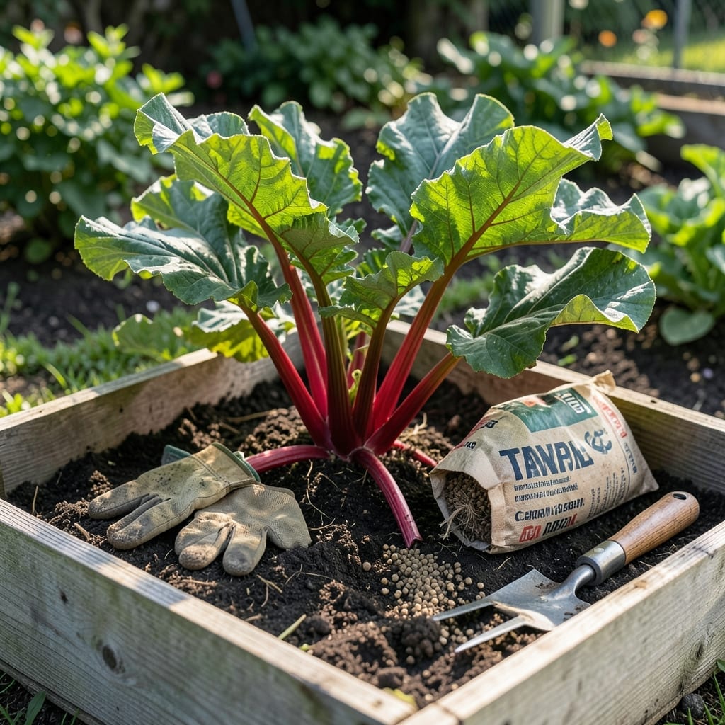 Fertilizer for Rhubarb: Organic Feeding for Bigger Harvests Fertilizer for Rhubarb: Organic Feeding for Bigger Harvests