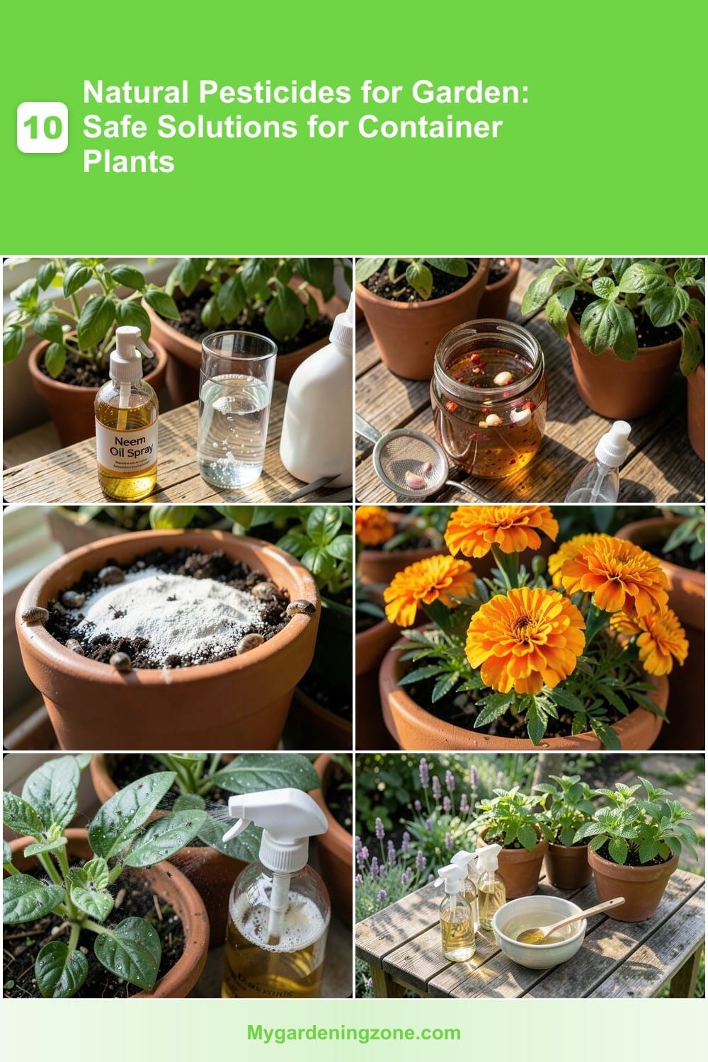 10 Natural Pesticides for Garden: Safe Solutions for Container Plants 10 Natural Pesticides for Garden: Safe Solutions for Container Plants