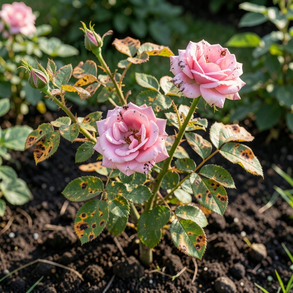 Rust on Roses: Visual Guide to Organic Removal and Prevention