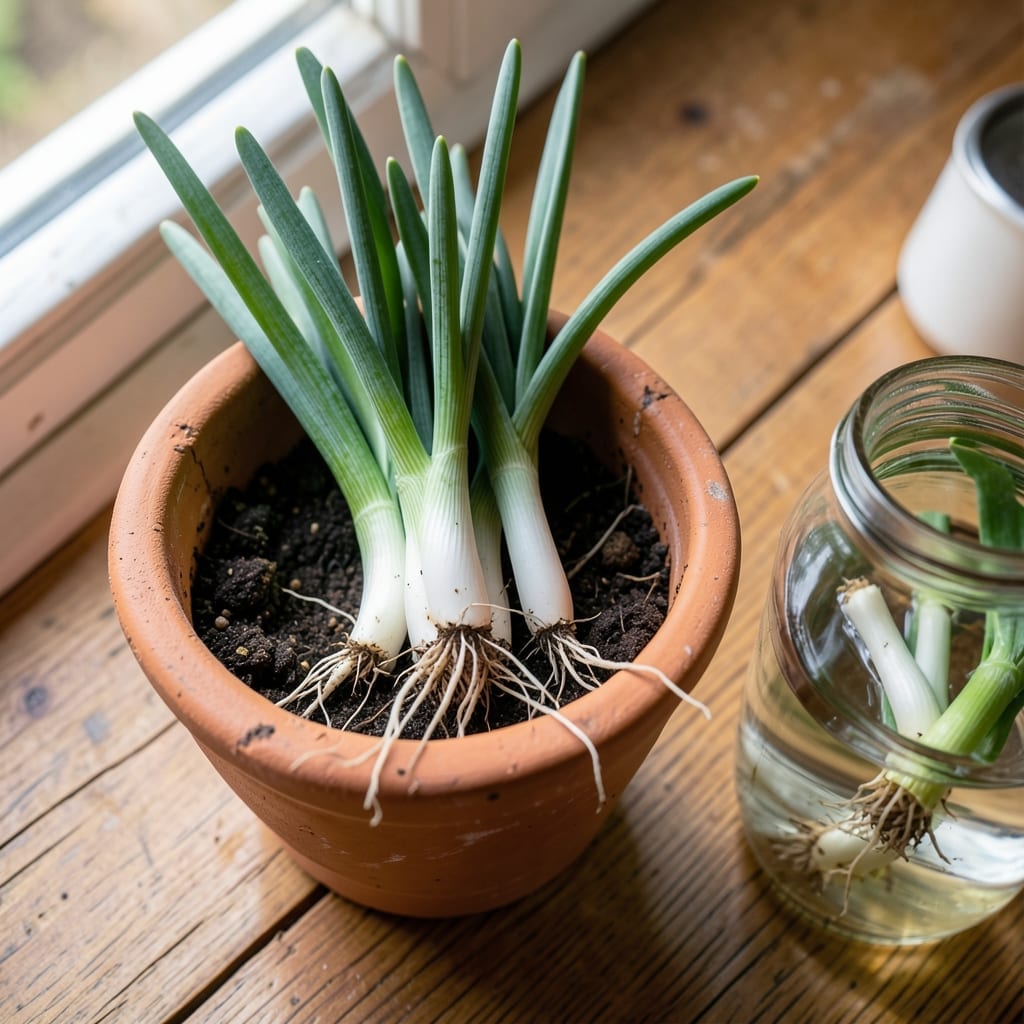 Green Onions for Continuous Harvest
