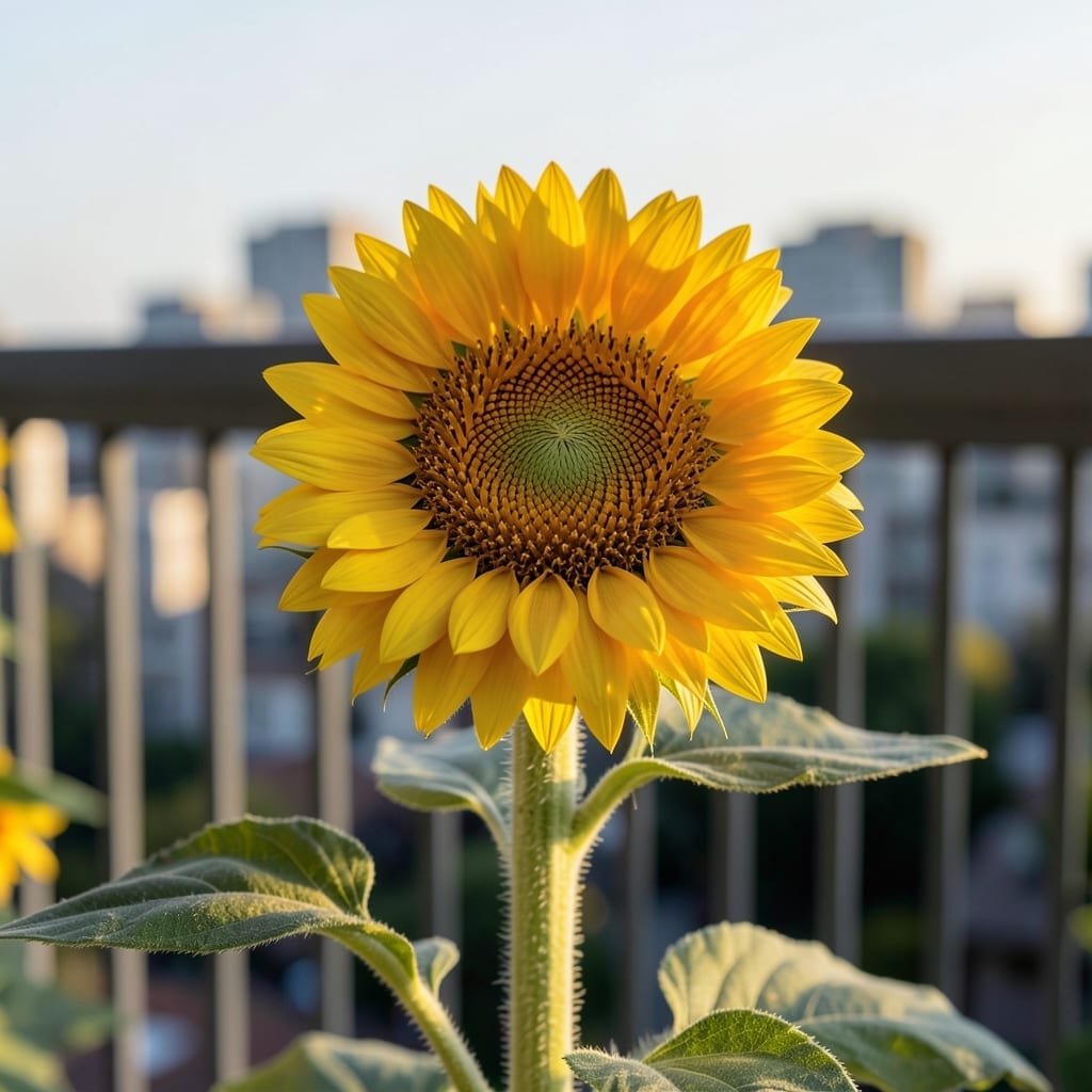 Teddy Bear Dwarf Sunflower