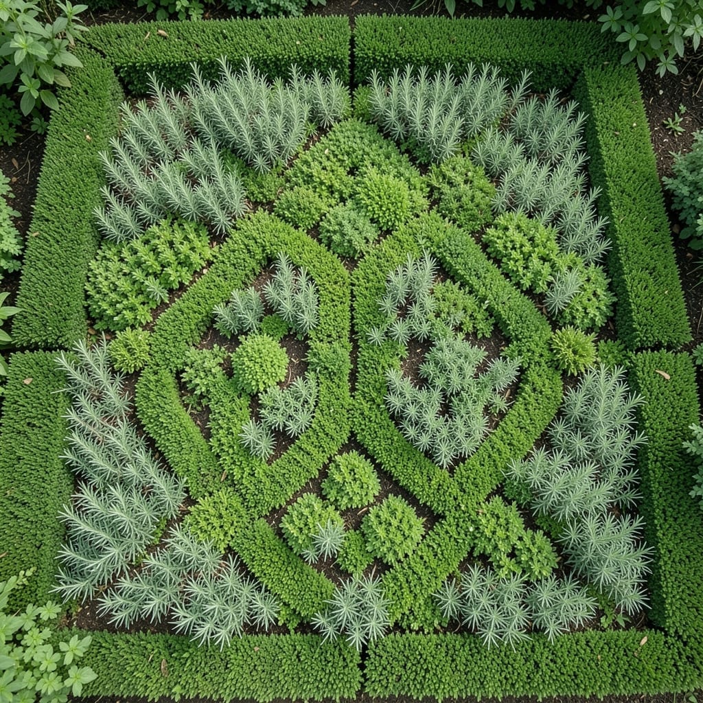 Formal Herb Knot Garden