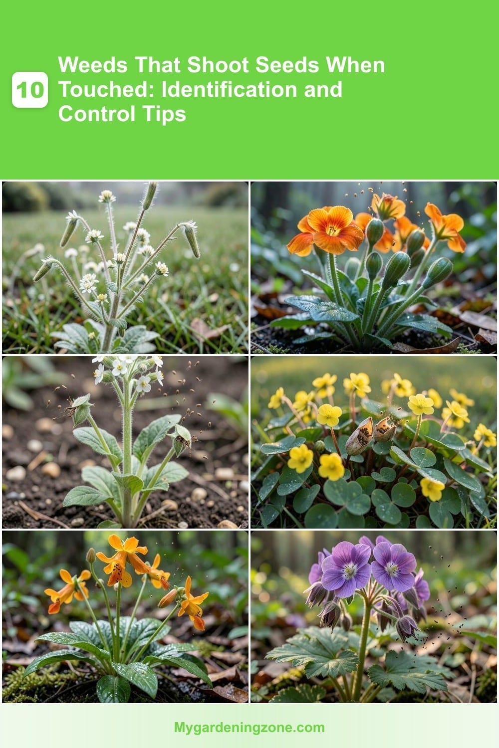 10 Weeds That Shoot Seeds When Touched: Identification and Control Tips