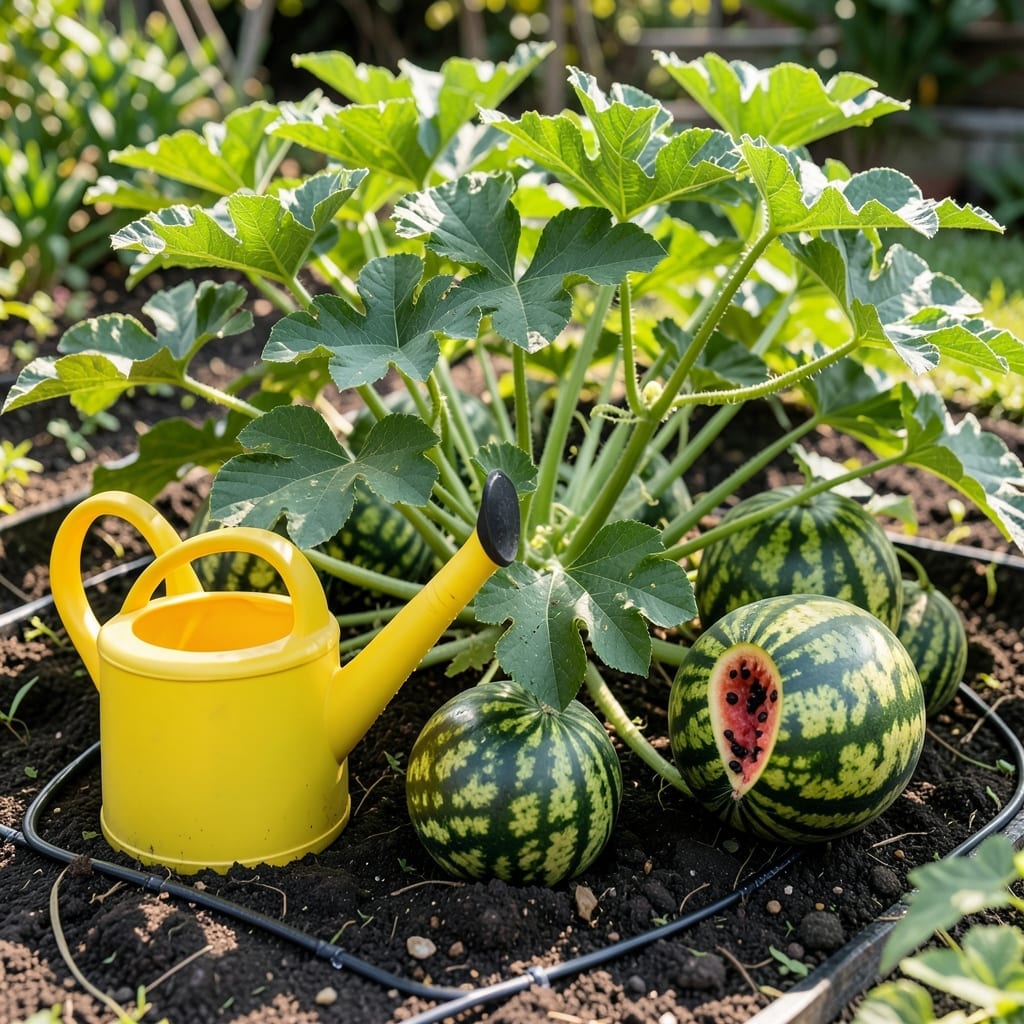 How Often Should I Water My Watermelon Plants: Seasonal Schedule for Sweet Harvests