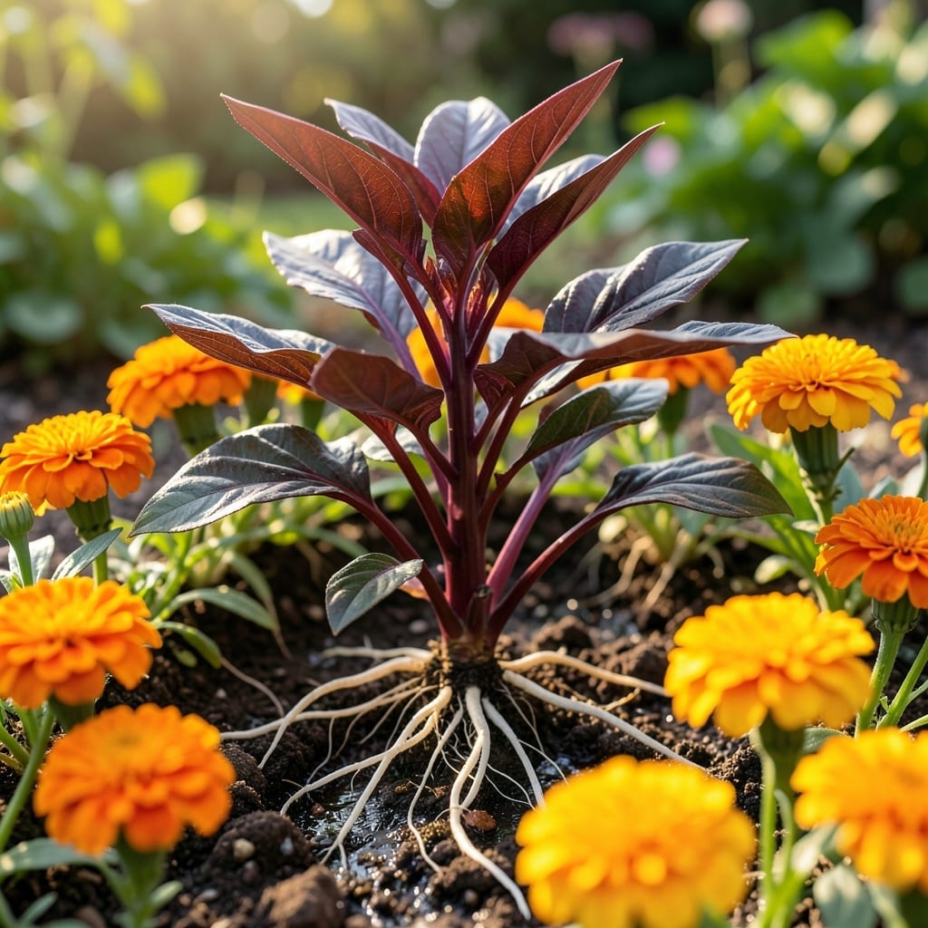 Marigolds to Repel Nematodes