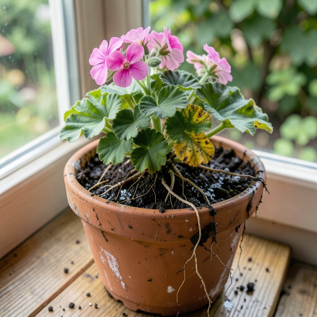Root Rot Geraniums: Early Signs and Organic Revival Methods