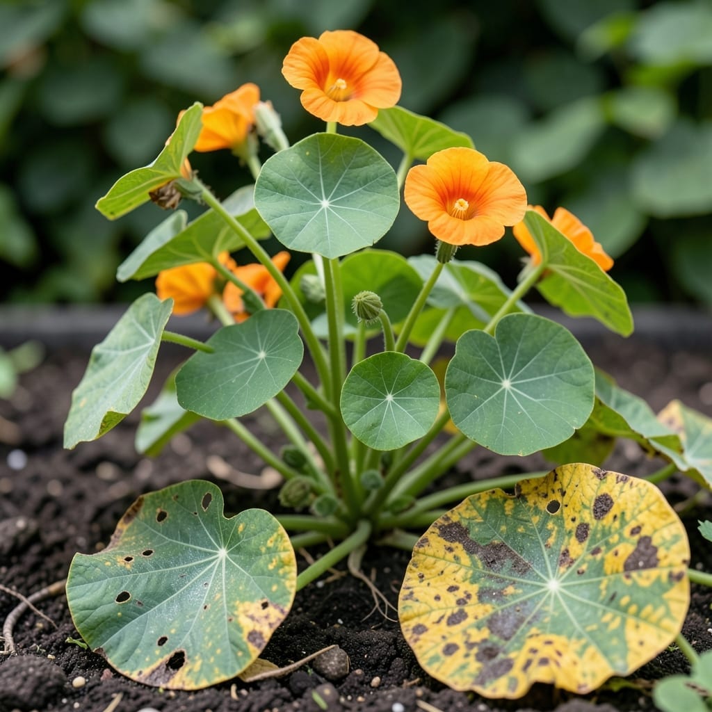 Nasturtium Leaf Problems: Visual Guide to Spotting and Fixing Issues Nasturtium Leaf Problems: Visual Guide to Spotting and Fixing Issues