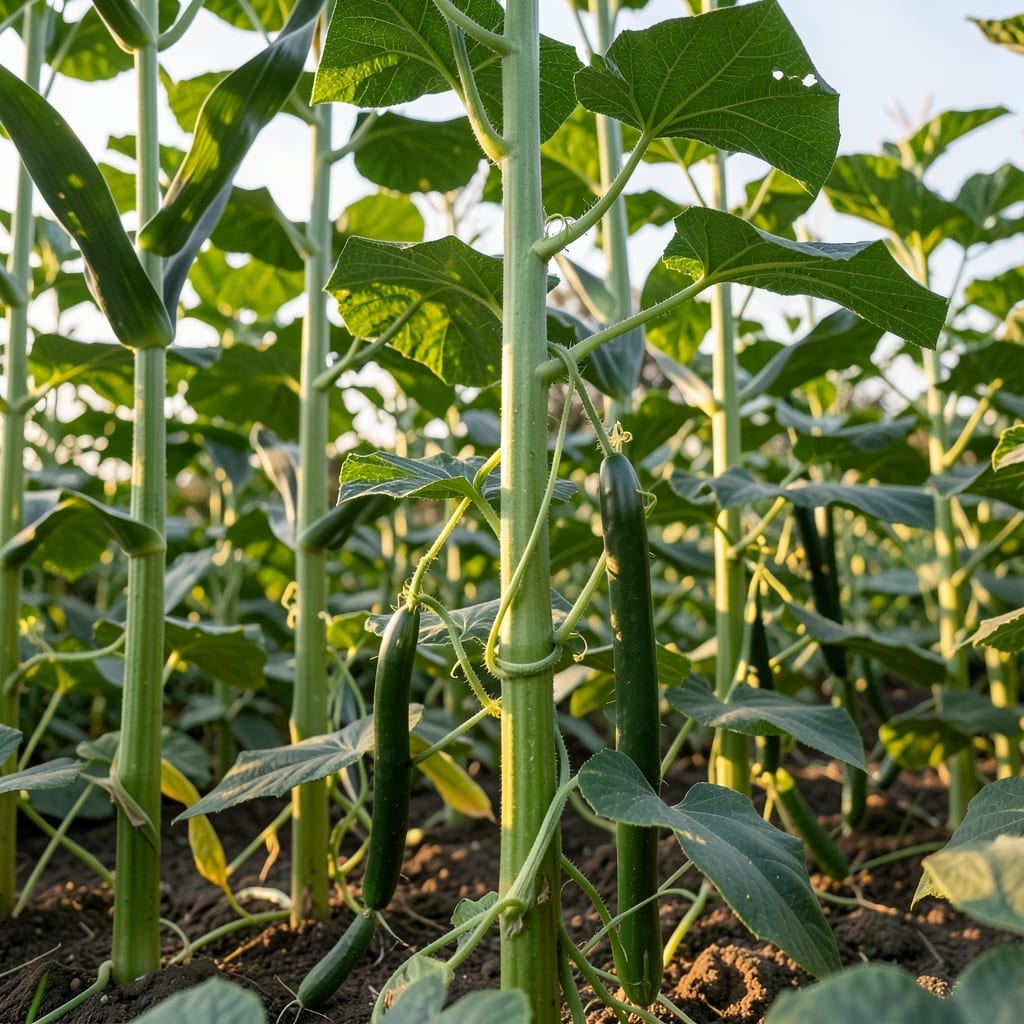 Corn and Cucumbers